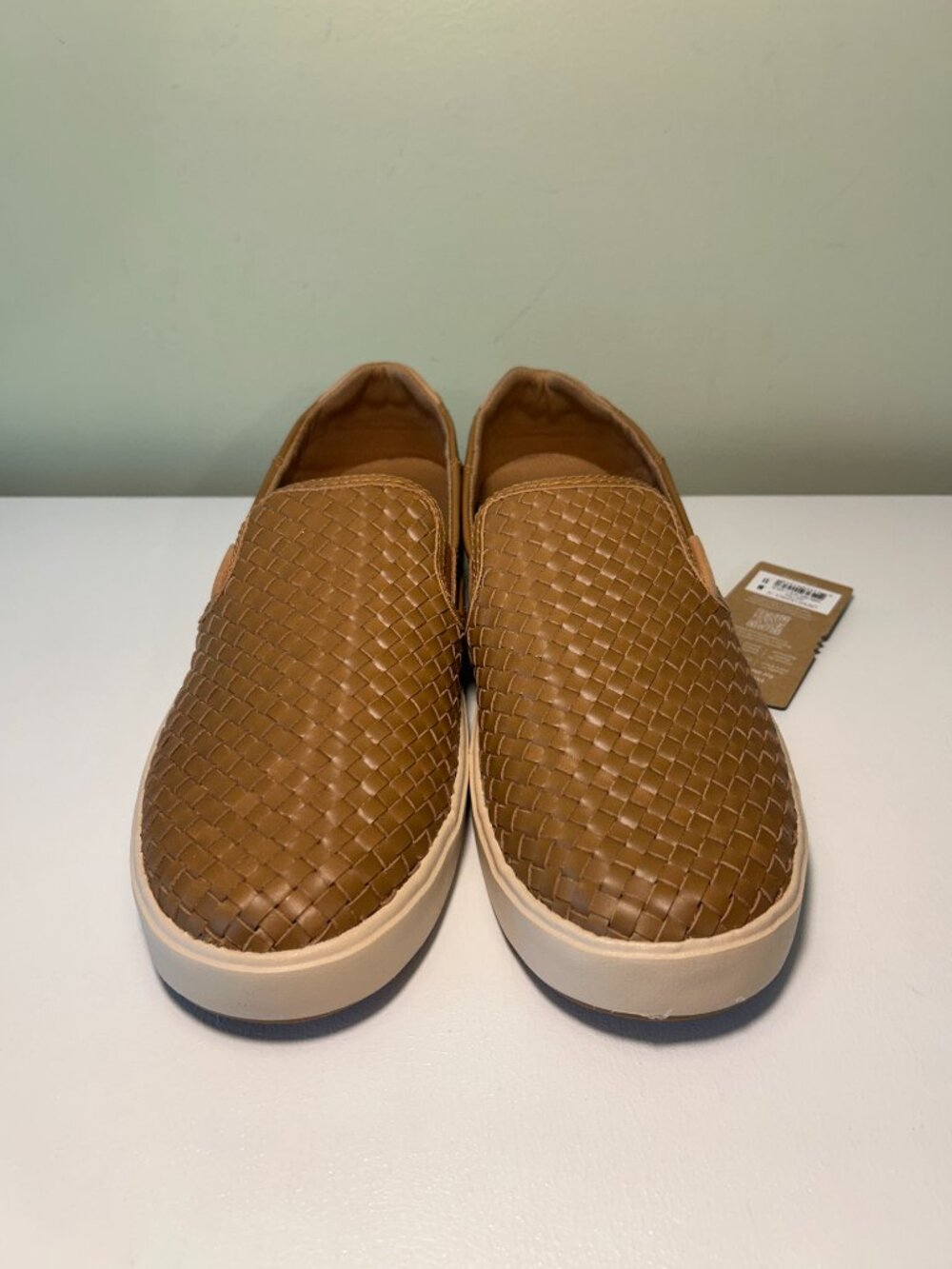 Olukai Men's Lae‘ahi Lauhala Woven Leather Shoes - Picture 5 of 16